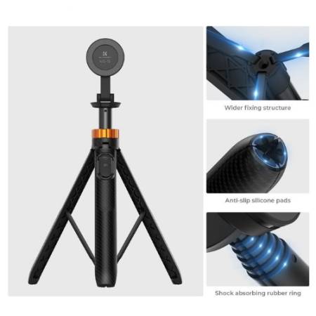 K&F Concept KF4426 MS19 - mini statyw i selfie stick (2w1) do smartfona